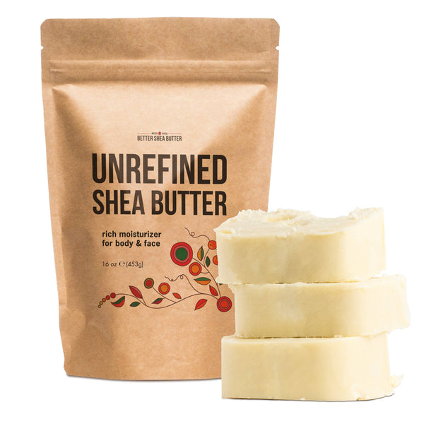 Raw Shea Butter for Skincare & Body Butter Unrefined (Large)