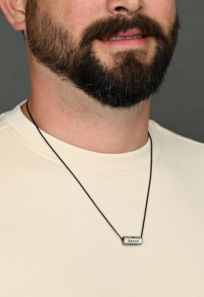 The Pillar Necklace – Silver