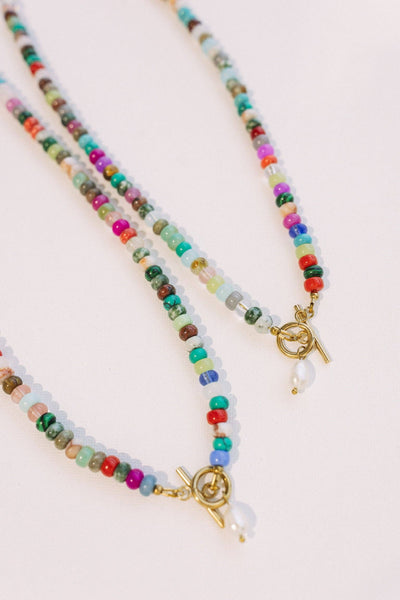 Pearl Pop Beaded Necklace