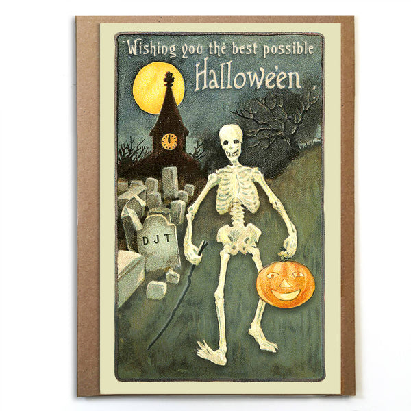 Best Possible Halloween; Vintage Anti-Trump Card