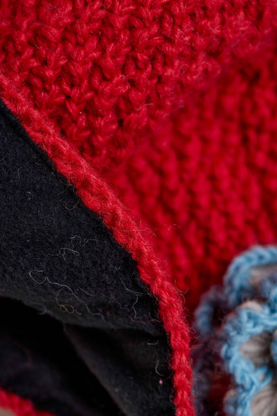 Chantilly Red Knit Beanie