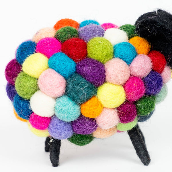 Sheep - sensory play - Ball - Rainbow