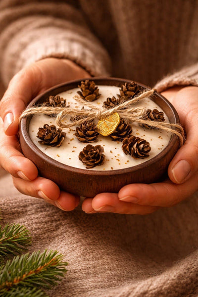 Woodland Pinecone Candle