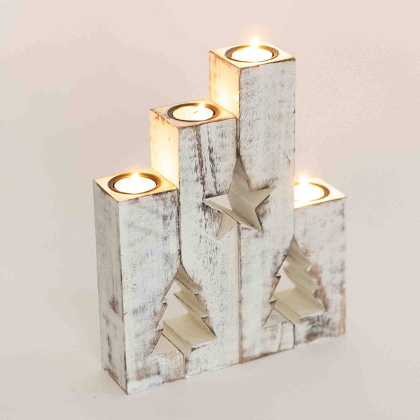 Star Tree Candleholders