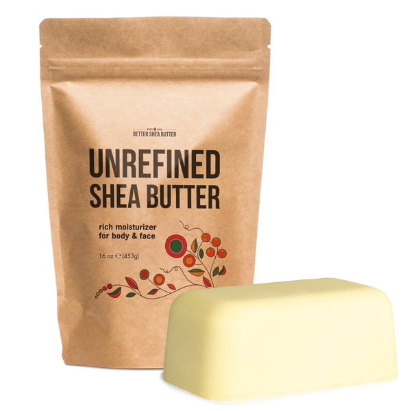 Raw Shea Butter for Skincare & Body Butter Unrefined (Large)