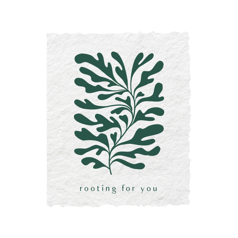 Rooting for You | Plant Shop Greeting Card