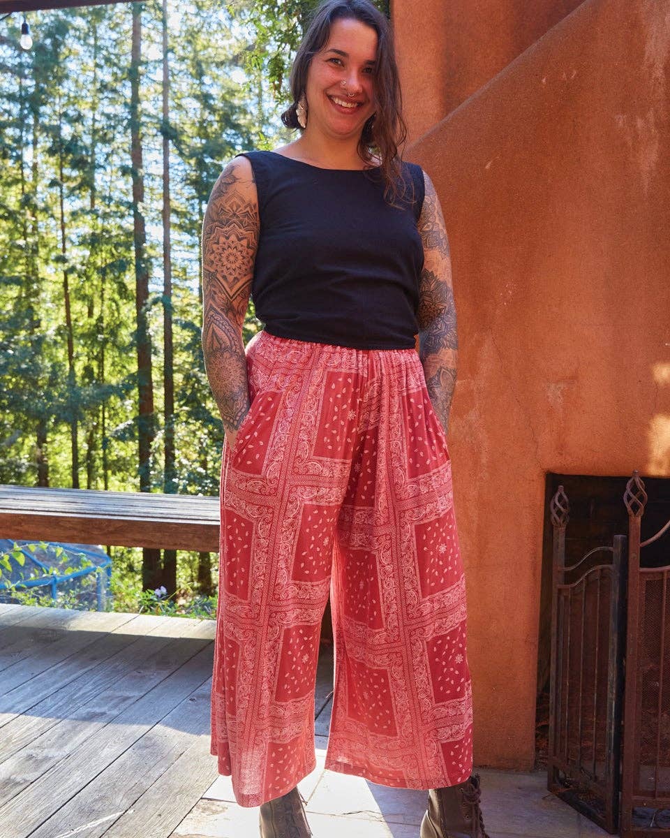 Paisley Gaucho Pants – Creative Women of the World
