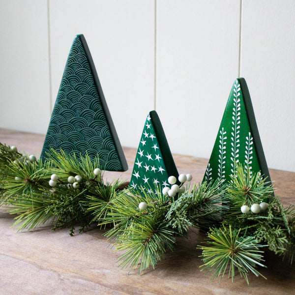 Green Christmas Trees