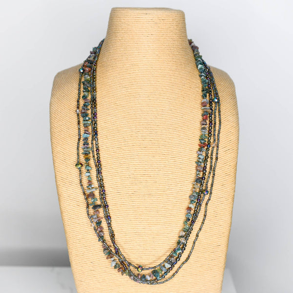 Long Rock Candy Necklace