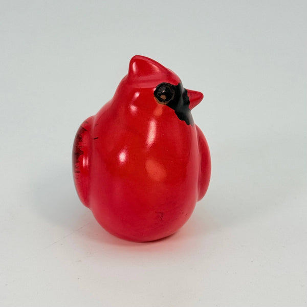 Soapstone Bird, Red Cardinal, Male, 3.5"