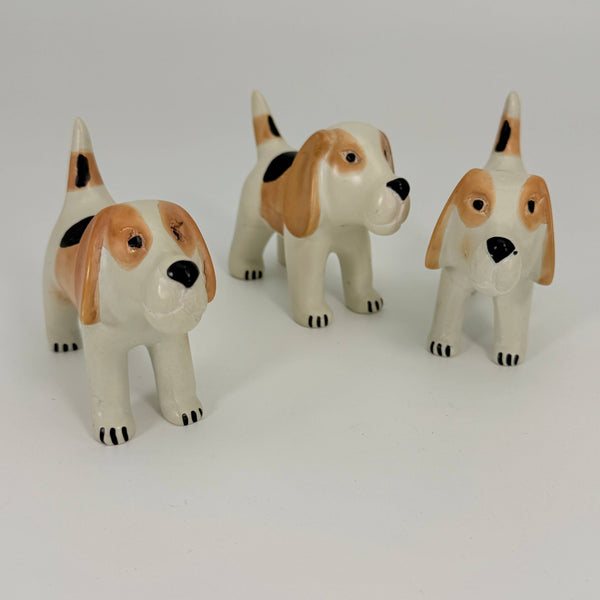 Soapstone Dog, Basset Hound, 4.25"