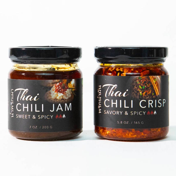 Thai Chili Jam and Chili Crisp