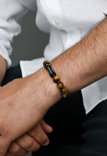 The Pillar Bracelet – Tiger’s Eye