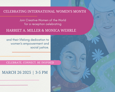 Reception Honoring Harriet & Monica for International Women's Month