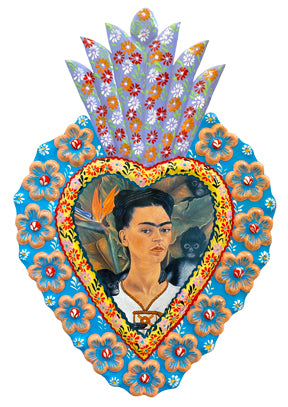 Frida and Monkeys Sticker