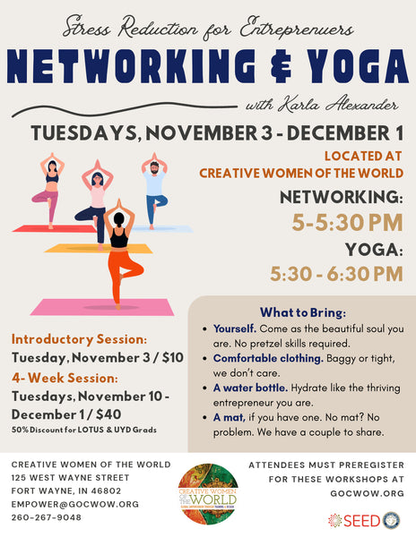 Networking & Yoga