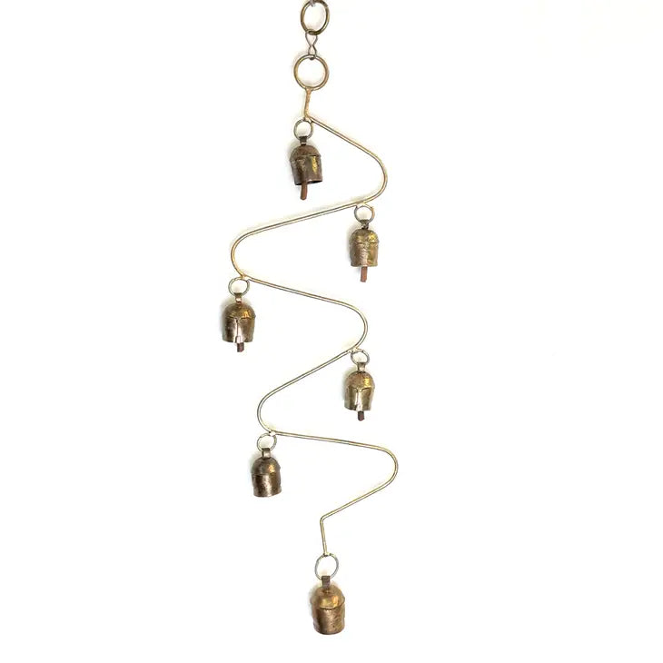 ZigZag Chimes- 6 Bells