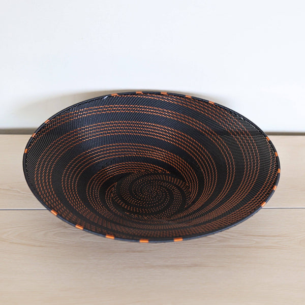 Copper and Black Zulu Wire Baskets