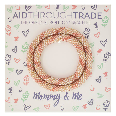 Mommy & Me Bracelets Glitter- Great gifts for mom