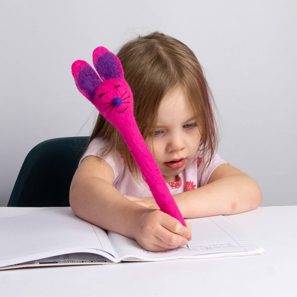 Pencil Topper - Kids Activity - Bunny - Set of 6