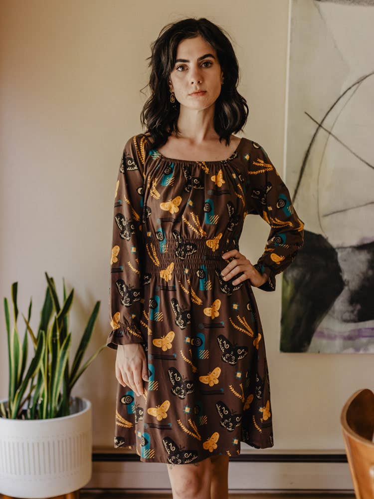 Juliet Mini Dress Autumn Quilt – Creative Women of the World