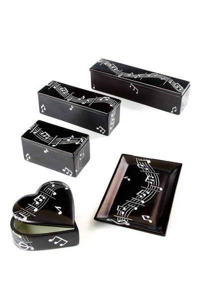 Kenyan Melody Maker 4" Rectangular Desk Box