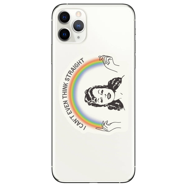 Can't Even Think Straight Pride High Quality Vinyl Sticker