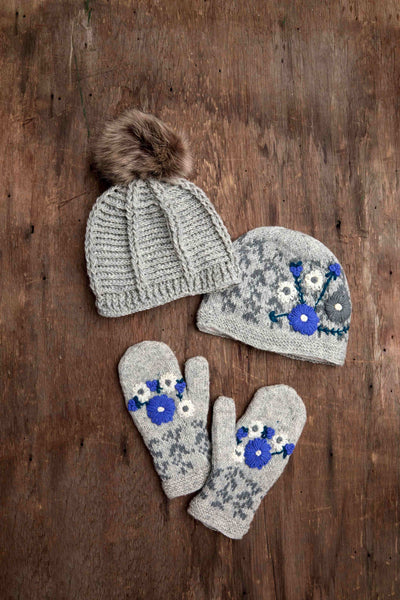 Lila Gray Knit Beanie