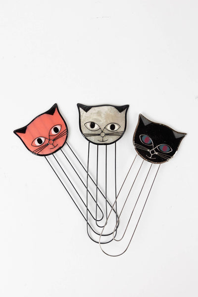 Capiz Cat Bookmark