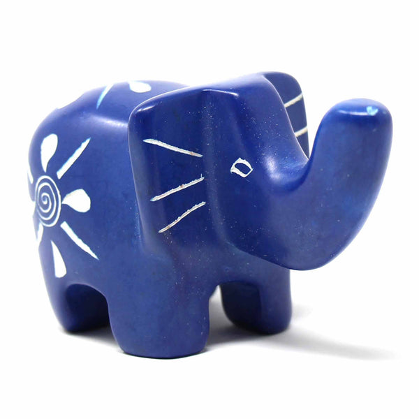 Soapstone Elephants  Medium 2.5" - 3"