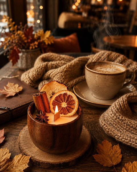 Cozy Pumpkin Spice Candle