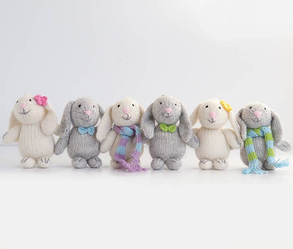 Bunny with Pastel Ornament