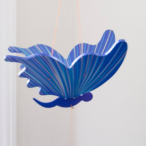 Butterfly Flying Mobile - Blue