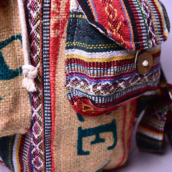 Mini Recycled Travel Backpack Delhi