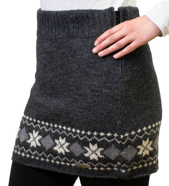 Sushma Wool Miniskirt