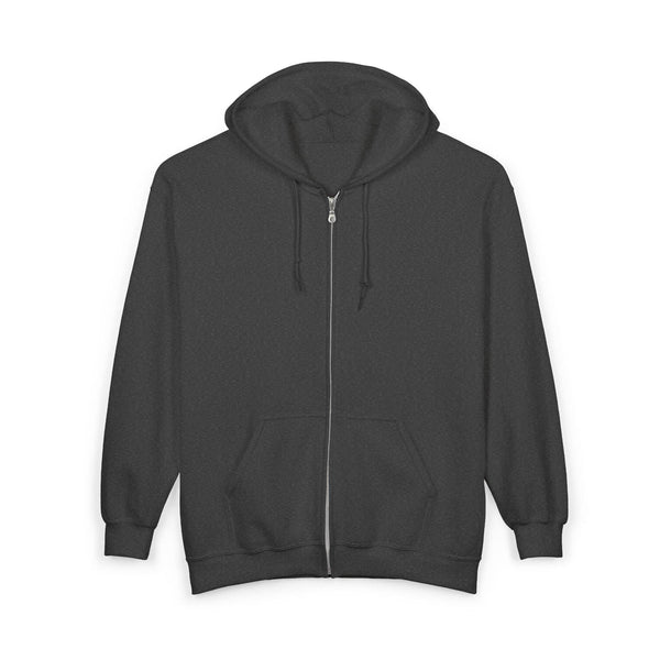 Blue Wildflower Zip Up Hoodie