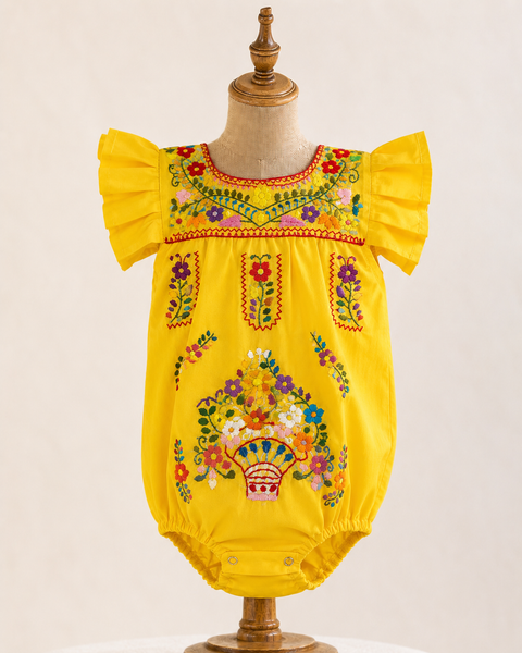 Bebesita Hand Embroidered Onesie