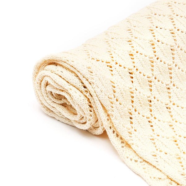 Cotton Pointal Diamond Soft Baby Blanket-30X39"