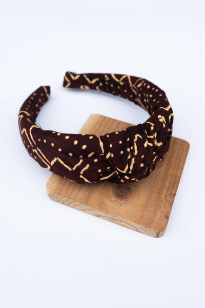 Kitenge Knotted Headband (Updated version)