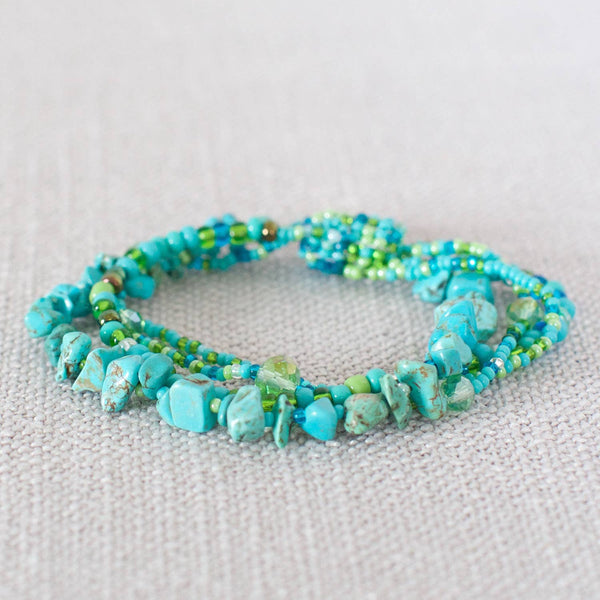 Small Rock Candy Magnetic Bracelet: 12 frost