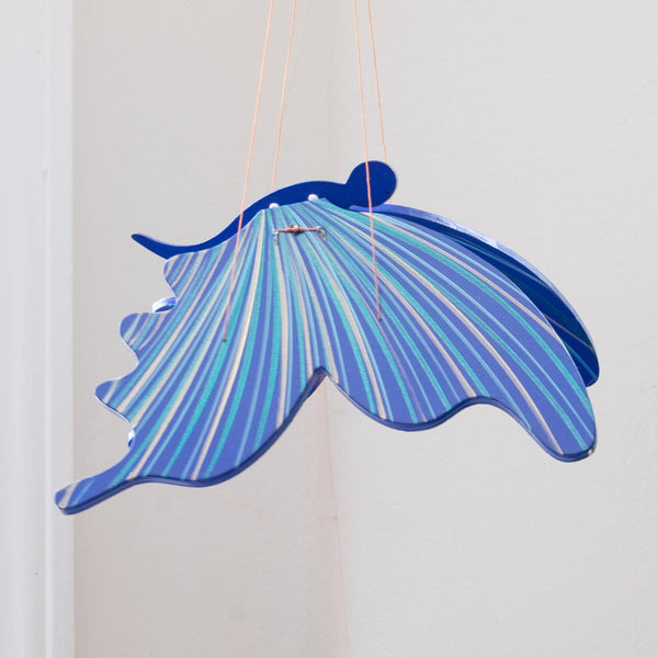 Butterfly Flying Mobile - Blue