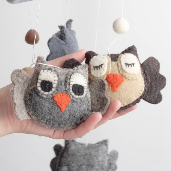 Baby Mobile - Nursery Décor - Owl