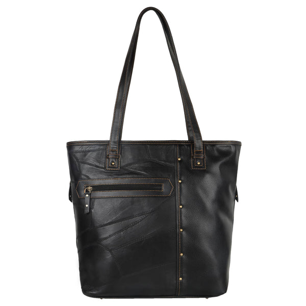Evelyn Large Tote in Black - CCW