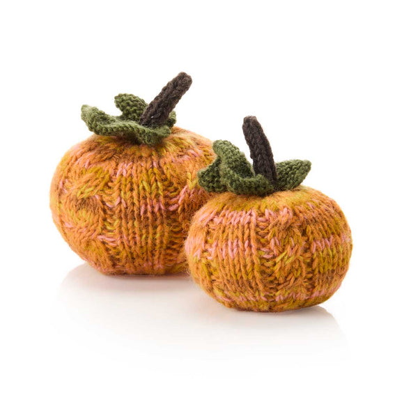 Remnant Knit Fall Pumpkins