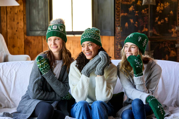 Freya Evergreen Knit Beanie
