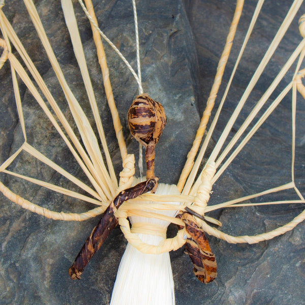 Sisal Angel Ornament