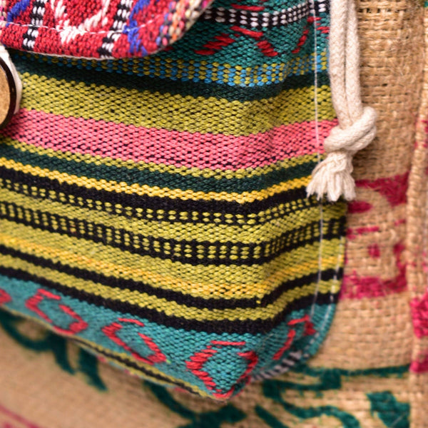 Mini Recycled Travel Backpack Agra