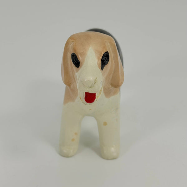 Soapstone Dog, hound Dog, Beagle, Foxhound, 5" 