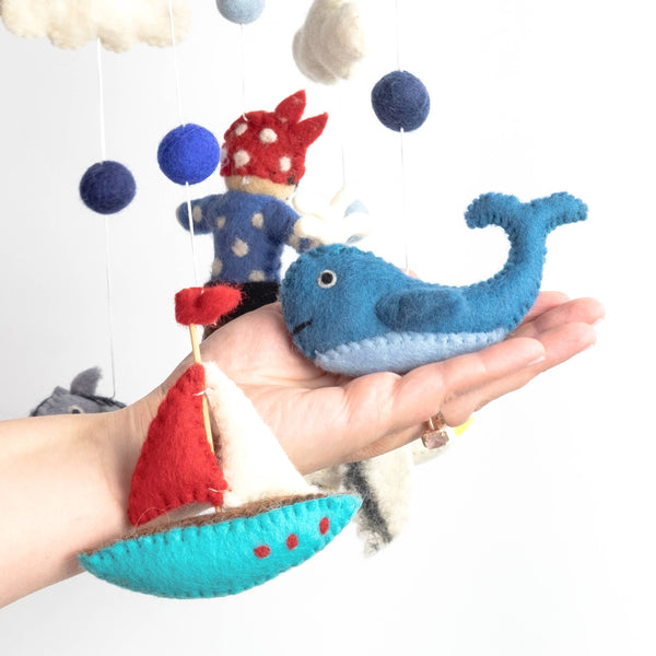Baby Mobile - Pirate - Nursery Decor