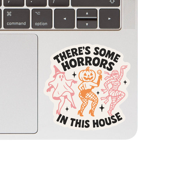 Funny Horror House Halloween High Quality Vinyl Sticker
